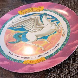 Set of 5 MCDONALD'S 1997 DISNEY'S HERCULES COLLECTIBLE MELAMINE PLATE
